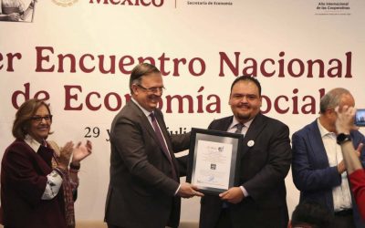 MEXICOOP recibe el distintivo “Hecho en México” en el 1er Encuentro Nacional de Economía Solidaria